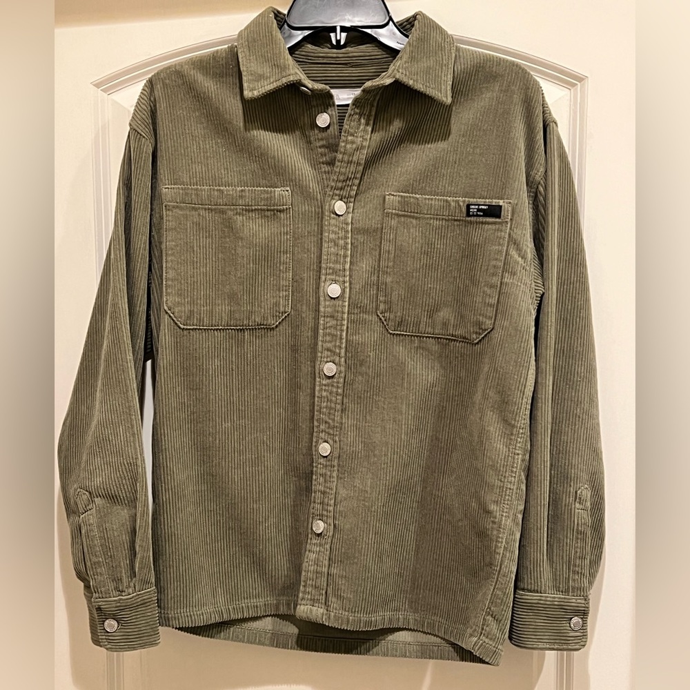 ZARA Youth Corduroy Jacket Size 13-14